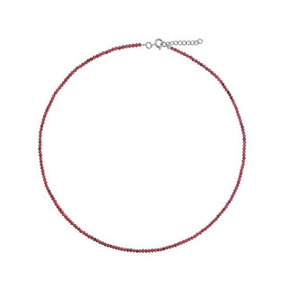 Again Jewelry Collana Perle Granato Ajkna007 — Collana