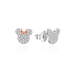 Agato Orecchini Asimmetrici Argento Minnie Topolino Agt-Ed022Pw — Orecchini