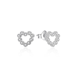 Agato Orecchini Cuore Argento AGT-E206PW — Orecchini