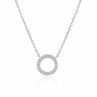 Agato Collana Con Anello Argento Pregiato AGT-N038W — Collana