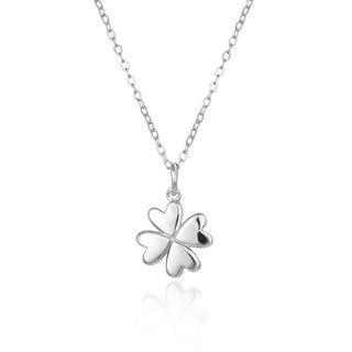 Agato Collana Argento Quadrifoglio — Collana