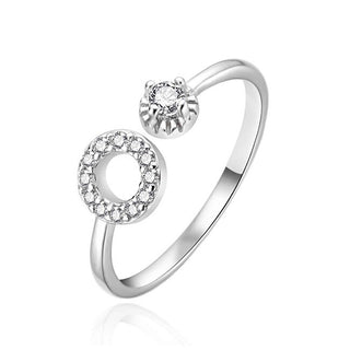 Agato Anello Aperto In Argento Agt-R67W 52 Mm — Anello