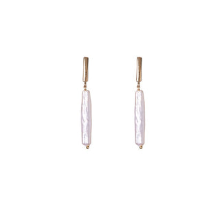 Alisia Drop Earrings with Real Baroque Pearl Al5109.01.000 