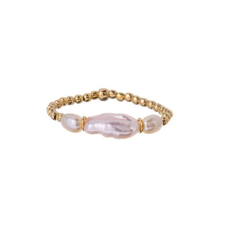 Alisia Beautiful Sphere Ring with Real Pearls Al5117.01.000.D - Size: 57 Mm 