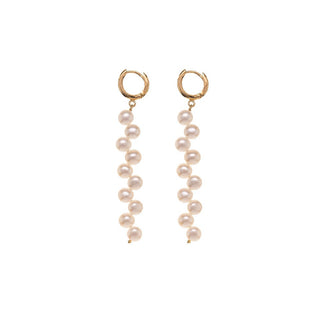 Alisia Unique Long Earrings with Real Pearls Al5150.01.000 