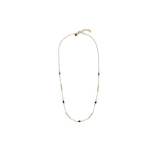Alisia Collana Abbinata Placcata Oro Con Perle Vere E Agata Al5253.01.000 — Collana