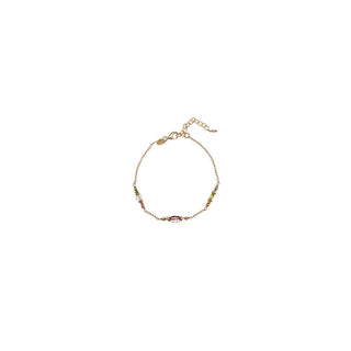 Alisia Gold-Plated Bracelet with Colored Tourmaline Pearls Al5279.01.000 