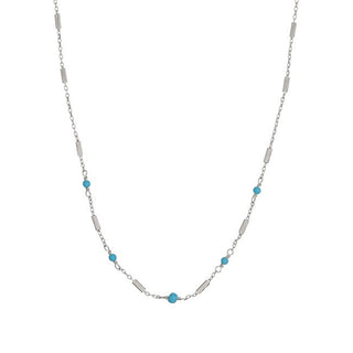 Alisia Collana In Argento Con Turchese AL3243 Argento Turchese — Collana