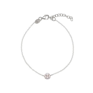 Alisia Silver Bracelet with Cubic Zirconia Pearl Al4840-Silver 