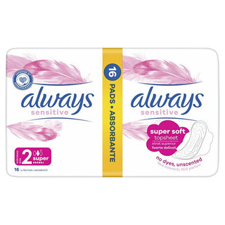Always Assorbenti Igienici Ultra Sensitive Super 16 pezzi — Assorbente igienico