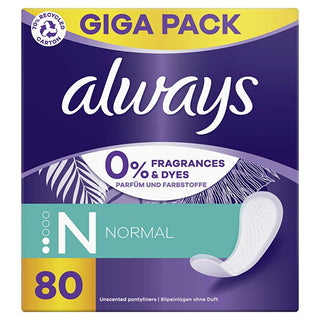 Always Salvaslip Normal Fresh&Protect 80 Pezzi — Salvaslip