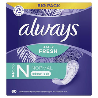 Always Salvaslip Daily Fresh Normal 60 Pezzi — Salvaslip