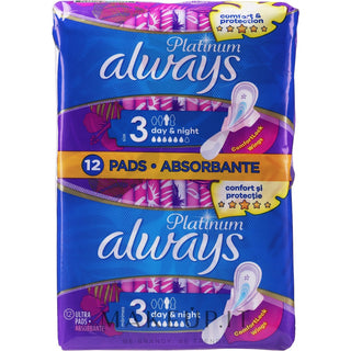 Always Assorbenti Igienici Ultra Platinum Night Duo 12 Pezzi — Assorbenti igienici