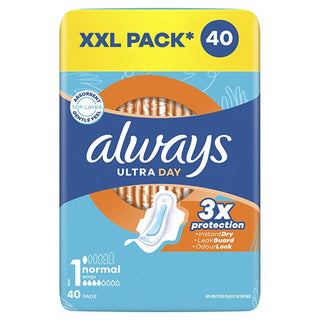 Always Assorbenti Ultra Day Normal Four 40 pezzi — Assorbente