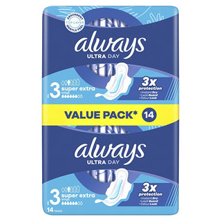 Always Assorbenti Ultra Day Super Extra Duo 14 pezzi — Assorbente