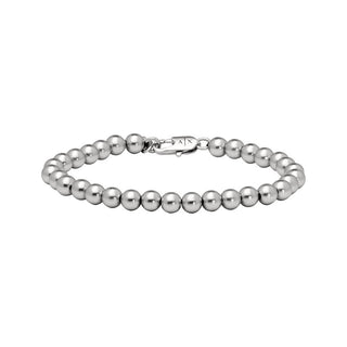 Armani Exchange Elegante Pulsera con cuentas de latón Axg0118040 