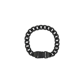 Armani Exchange Pulsera moderna de hombre de acero Axg0156001 