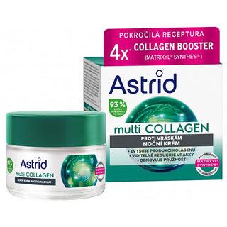 Astrid Crema Notte Antirughe Multi Collagen 50 ml — Crema Viso