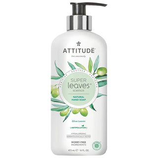 Attitude Sapone Mani Super Leaves Olive Leaves 473 ml — Sapone Mani