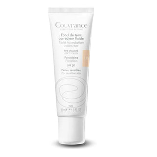 Avène Liquid Cover Makeup Couvrance SPF 20 10 Porcelain 30 ml — Fondotinta Fluido