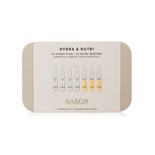 Babor Set Regalo Per La Cura Della Pelle Hydra E Concentrati Nutri Ampoule — Set Skincare