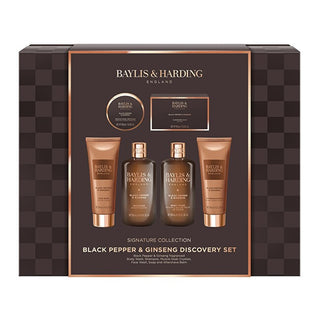 Baylis & Harding Set Regalo Pepe Nero E Ginseng 6 Pezzi — Set Corpo