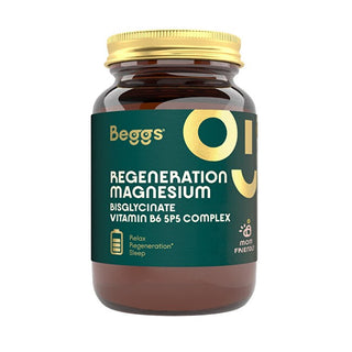 Beggs Bisglicinato Di Magnesio + Vitamina B6 P5P Complex 60 Capsule — Integratore
