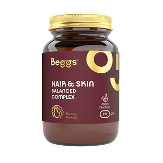 Beggs Complejo para el cabello y la piel equilibrados 90 cápsulas 