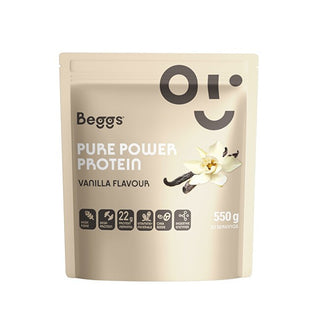 Beggs Pure Power Protein - Vainilla 550 G 
