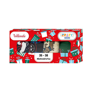 Bellinda Caja de regalo Crazy Socks Box 43-46 