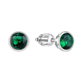Beneto Pendientes De Plata Con Circonita Brillante Agup1719S 