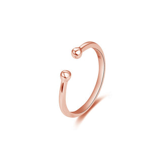 Beneto Anillo Abierto Minimalista Agg470-Rg 