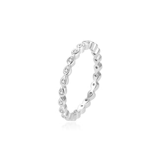 Beneto Anello argento Agg371L 56 mm — Anello