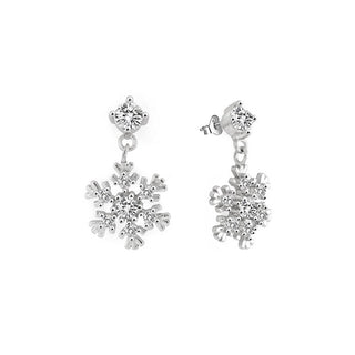 Beneto Pendientes de plata con lazos Agup2752 