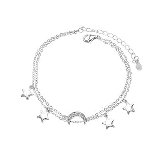 Beneto Pulsera doble a juego en plata Agb750/21 