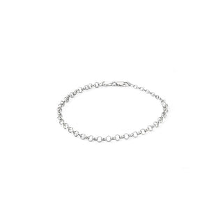 Beneto Exclusive Elegante Pulsera de Plata Anker Agb37 - Longitud: 18 Cm 