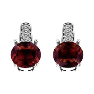 Beneto Exclusive Pendientes de plata con granates Graaguc1929 