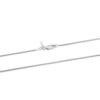 Beneto Exclusive Elegante Cadena de plata Hadek Ags642 Ch - Longitud: 45 Cm 