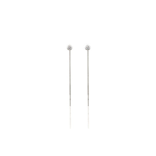 Beneto Exclusive Elegantes pendientes de plata con topacio Topaguv2717 