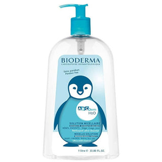 Bioderma Micellar Water for Sensitive Baby Skin Abcderm (H2O Micelli Solution) 1000 ml 