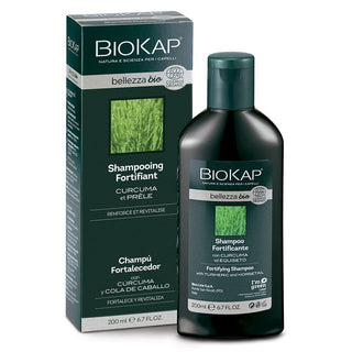 Biokap Shampoo Rinforzante Bio Curcuma Equiseto 200 ml — Shampoo