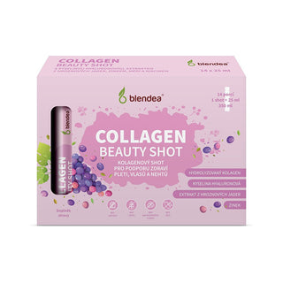Blendea Collagen Beauty Shot Con Acido Ialuronico E Zinco 14 x 25 ml — Integratore collagene