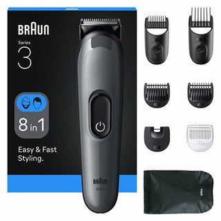 Braun Recortador multifunción 8 en 1 Serie 3 Aio3540 