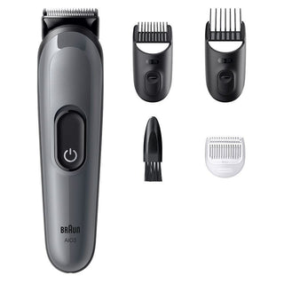 Braun Recortadora multifunción 4 en 1 Serie 3 Aio3500 Gris 