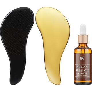 Brazil Keratin Set Regalo Natalizio Dtangler — Set per capelli