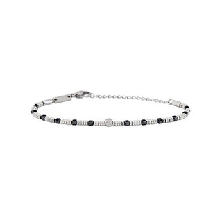 Breil Bracelet en perles avec spinelle noir Priam Tj3649 