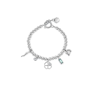 Brosway Pulsera de acero con cuentas para el chakra de la fortuna Bhkb114 