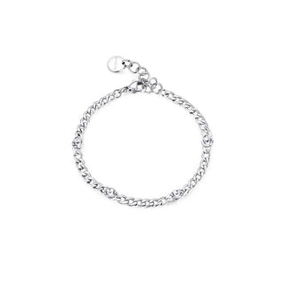 Brosway Pulsera de acero con cristales Symphonia Bym85 