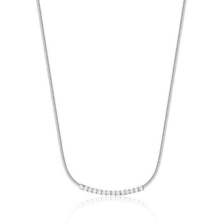 Brosway Delicado Collar Con Cristales Transparentes Desideri Bein006 