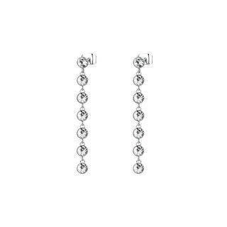 Brosway Pendientes largos con cristales brillantes Symphonia Bym145 